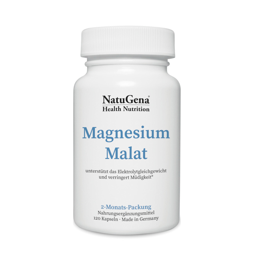 NatuGena Magnesium Malat 120 St Kapseln