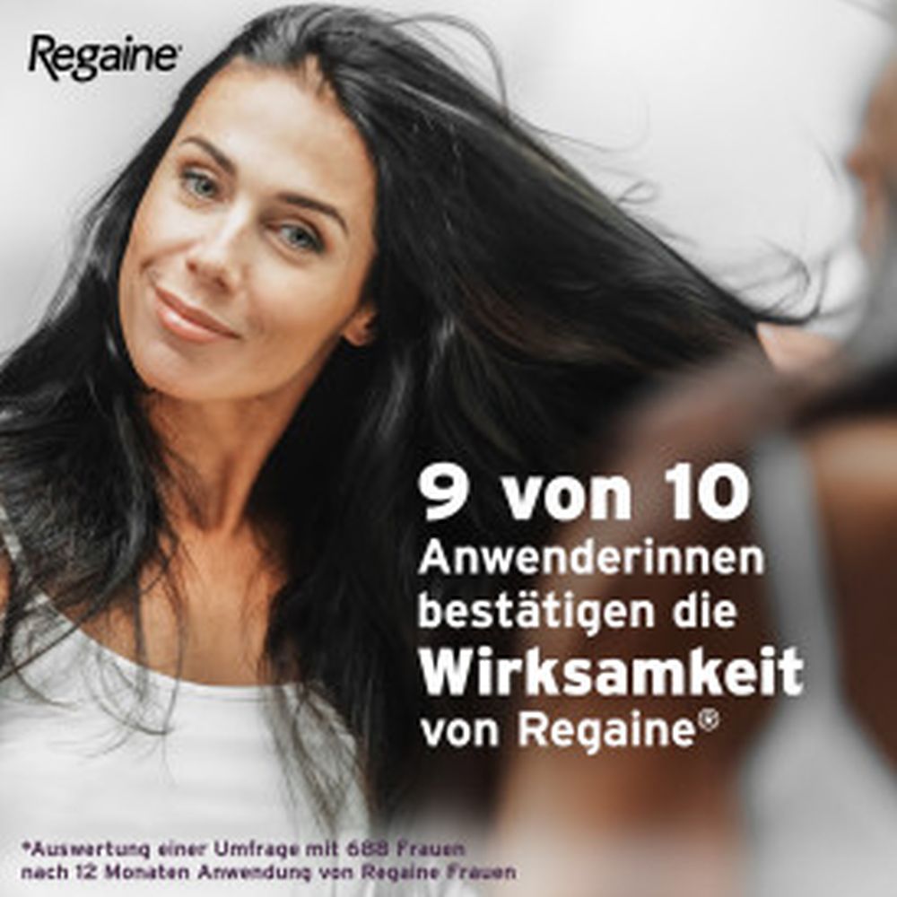 Regaine FRAUEN Lösung (3 Mon. Packung) bei erblich bedingtem Haarausfall