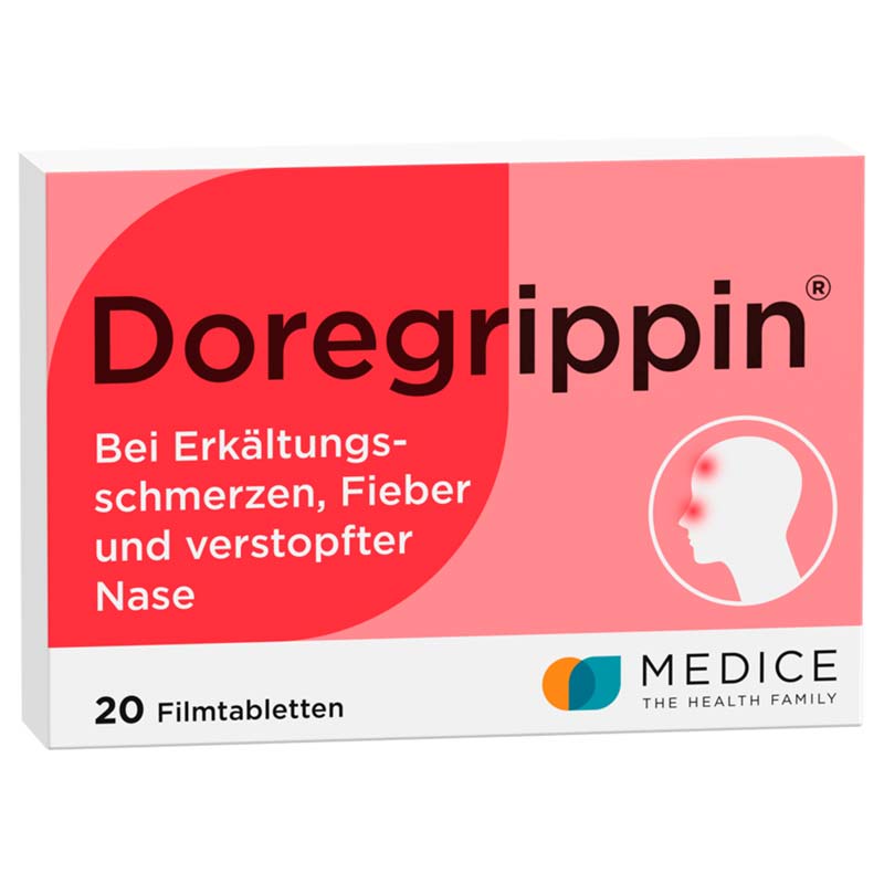 Doregrippin Tabletten bei grippalen Infekten 20 St Tabletten