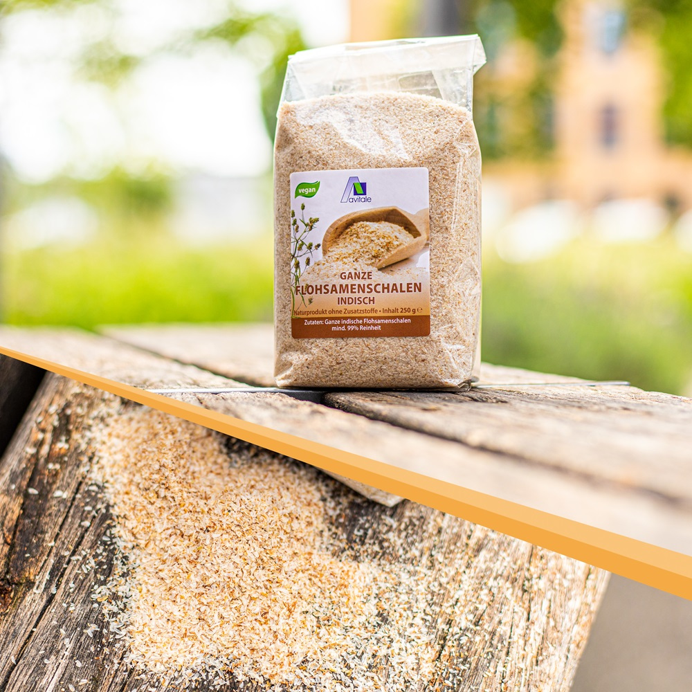 Avitale GANZE FLOHSAMENSCHALEN INDISCH 500 g