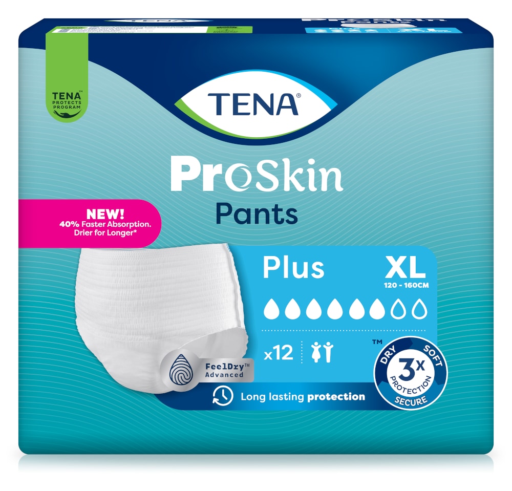 TENA PROskin Pants PLUS XL 12 St