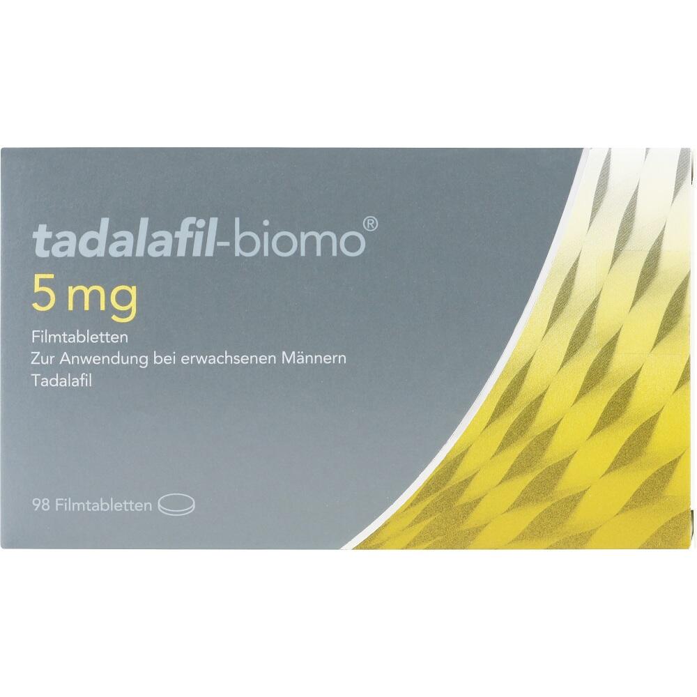 tadalafil-biomo 5 mg 98 St Filmtabletten