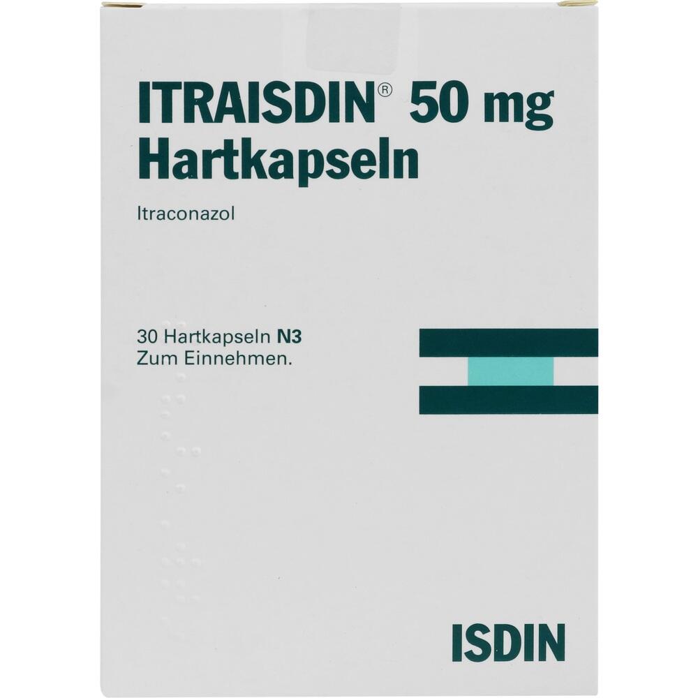 Itraisdin 50 mg Hartkapseln 30 St Hartkapseln