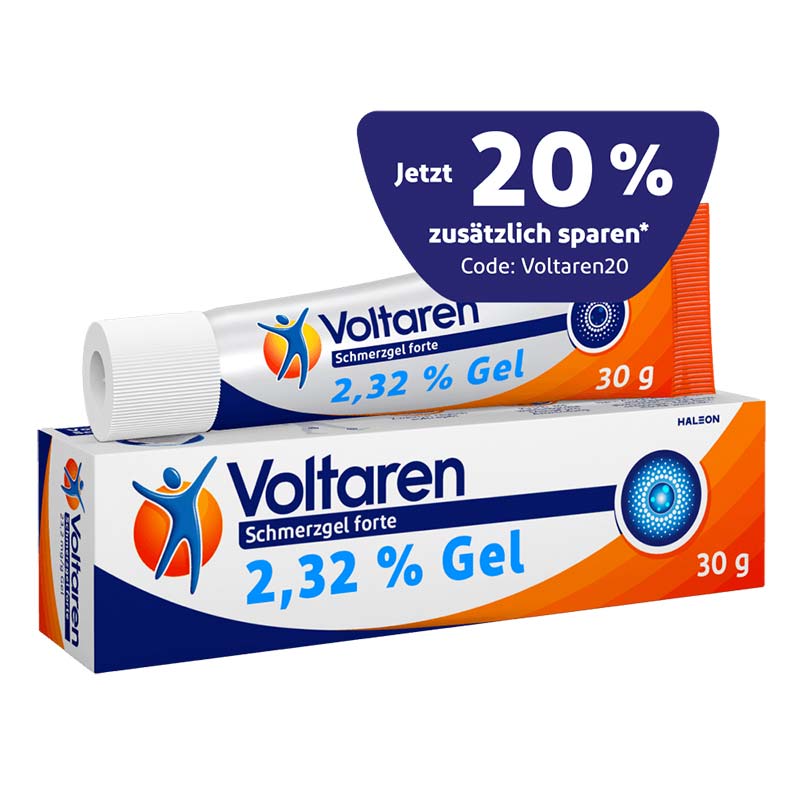 Voltaren Schmerzgel forte 23,2 mg/g + 20% sparen* 30 g Gel
