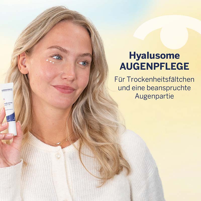 DERMASENCE Hyalusome AUGENPFLEGE 15 ml Augencreme