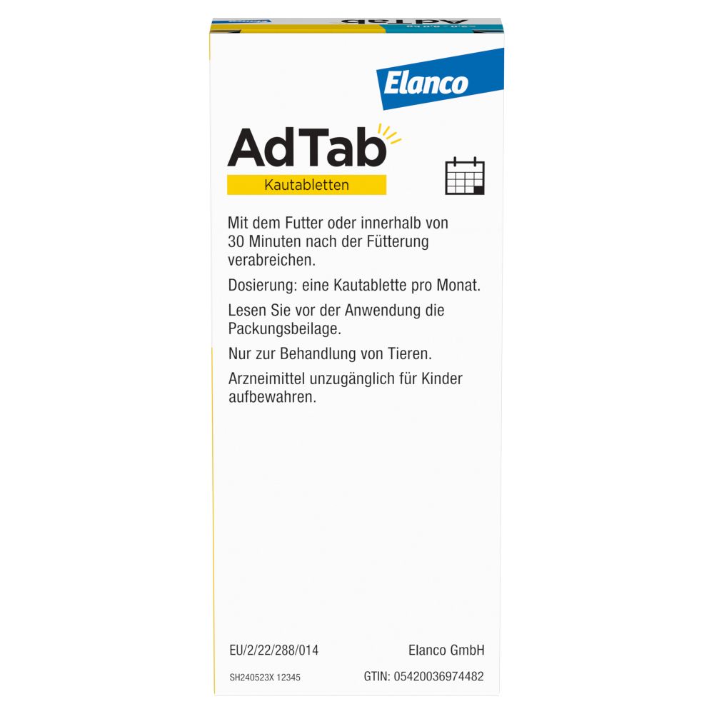 ADTAB 48MG KATZE 2-8KG 3 St Kautabletten