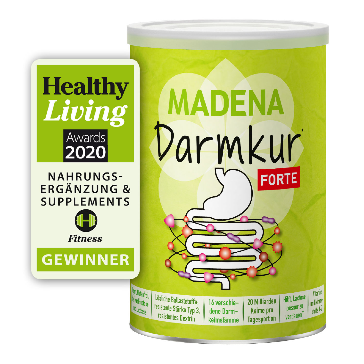 MADENA Darmkur FORTE 600 g Pulver