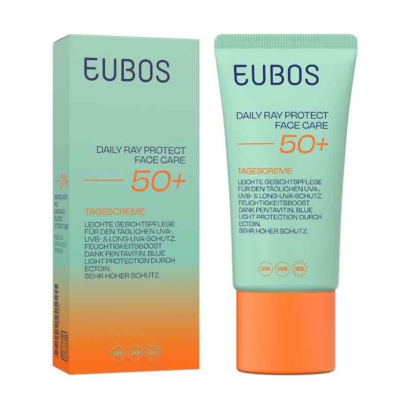 EUBOS DAILY RAY PROTECT FACE CARE 50+ TAGESCREME 50 ml Tagescreme