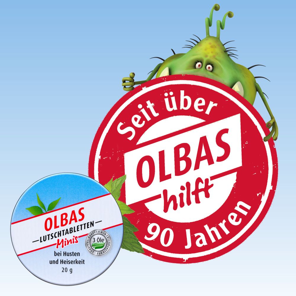 OLBAS LUTSCHTABLETTEN Minis 1X20 g Lutschtabletten