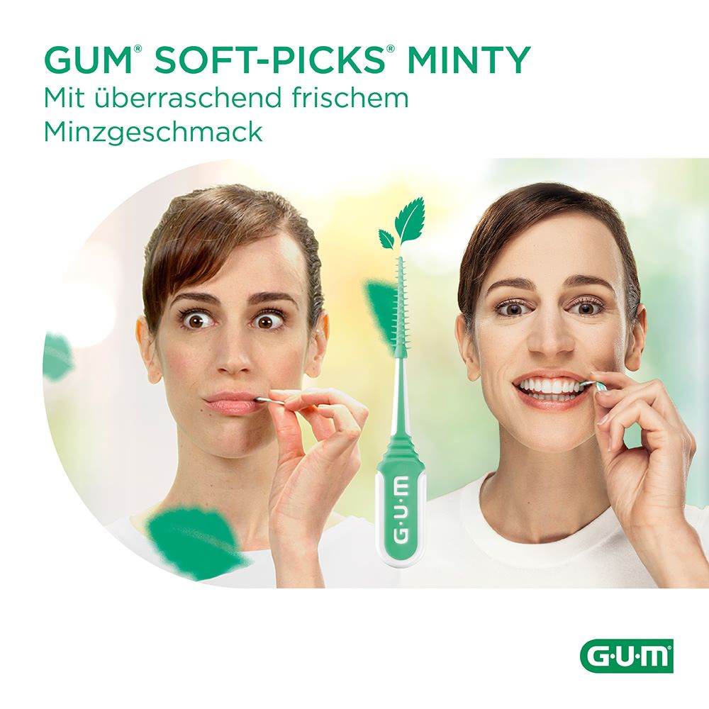 GUM SOFT-PICKS MINTY M 40 St Zahnbürste