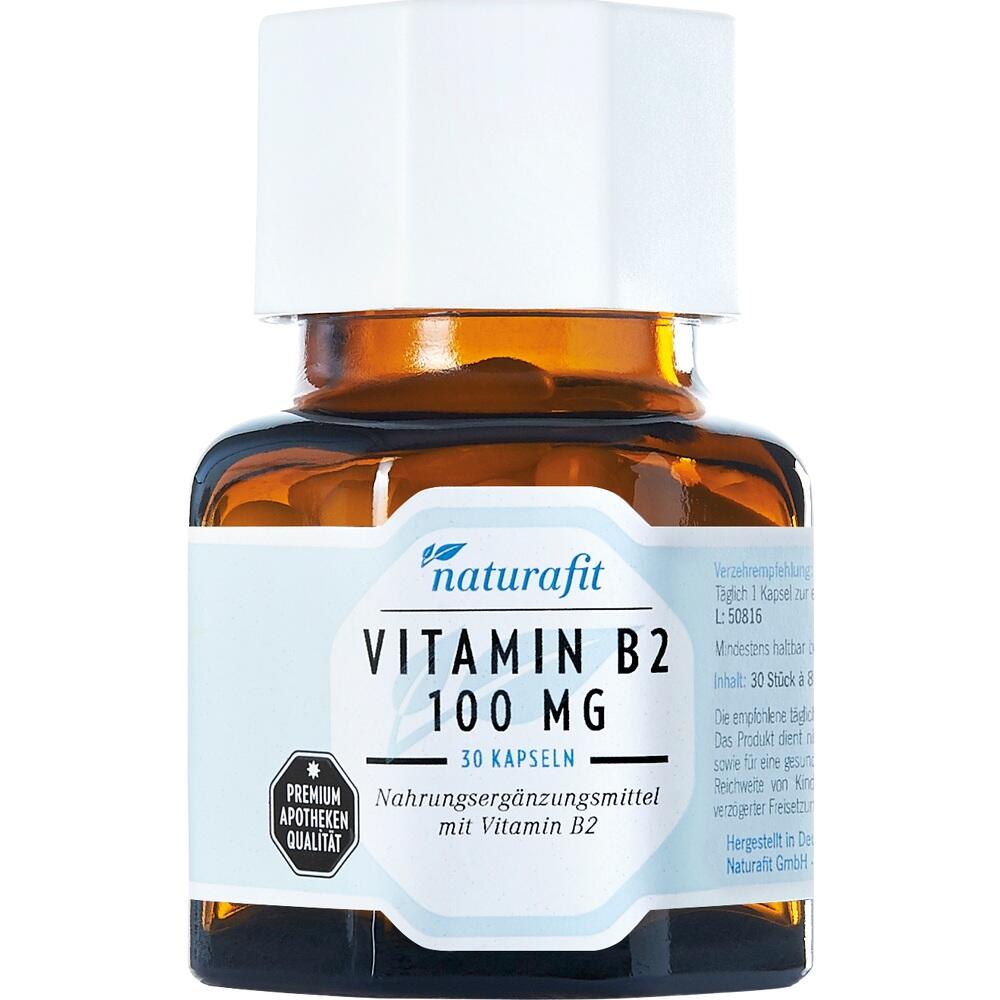 NATURAFIT VITAMIN B2 100MG