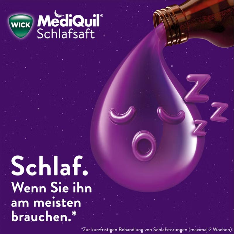 WICK MediQuil Schlafsaft 90 ml Lösung zum Einnehmen