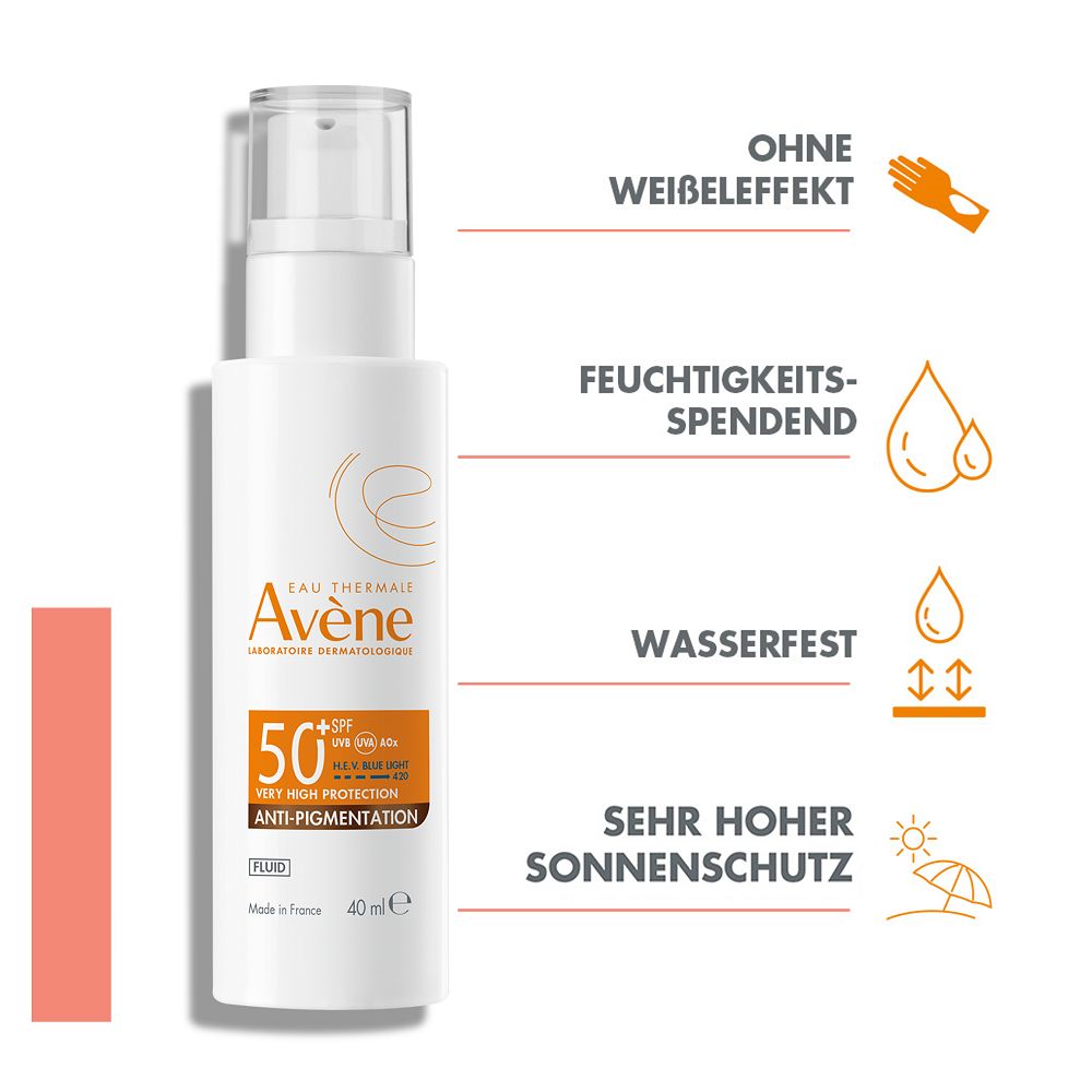 Avène ANTI-PIGMENTATION SPF 50+  40 ml Emulsion