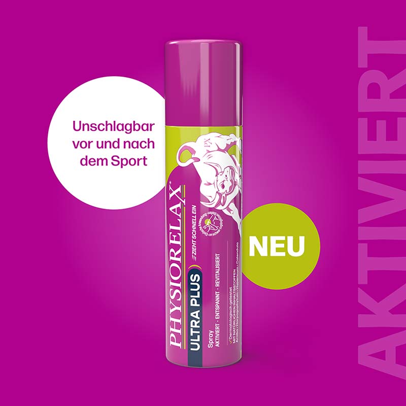 PHYSIORELAX ULTRA PLUS SPRAY - aktiviert & revitalisiert