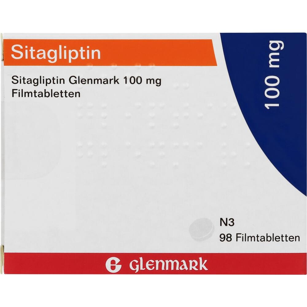 Sitagliptin Glenmark 100 mg Filmtabletten 98 St Filmtabletten