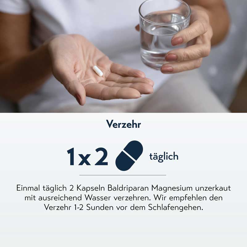 Baldriparan Magnesium 120 St Kapseln