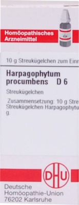 HARPAGOPHYTUM PROCUMBENS D 6 Globuli 10 g Globuli