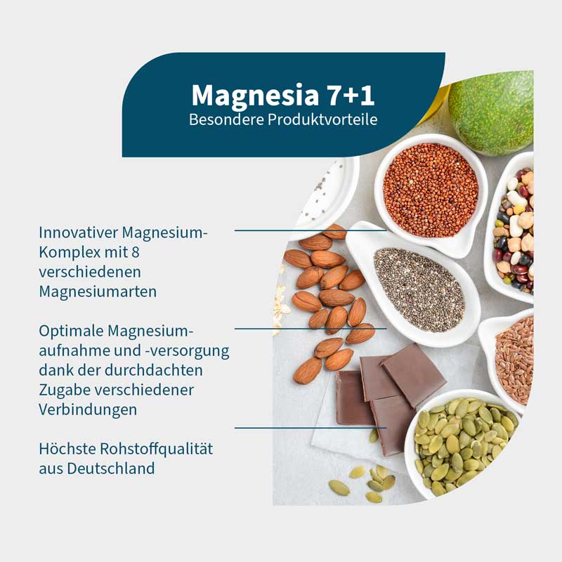 NatuGena Magnesia 7+1 90 St Kapseln