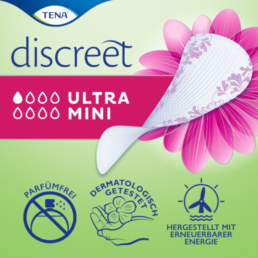 TENA LADY discreet ULTRA MINI Inkontinenz Slipeinlagen 28 St