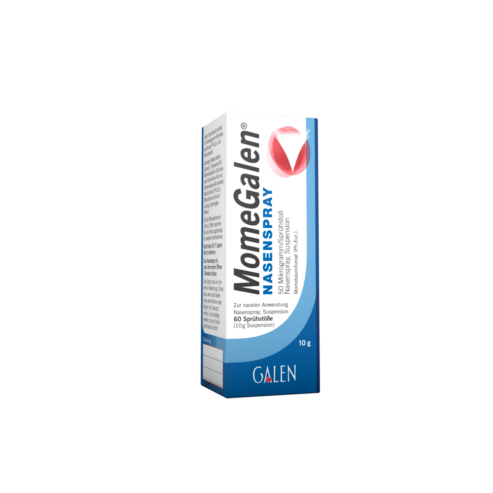 MOMEGALEN 50 µg/Sprühstoß Nasenspr.60 Sprühst. 10 g Nasenspray