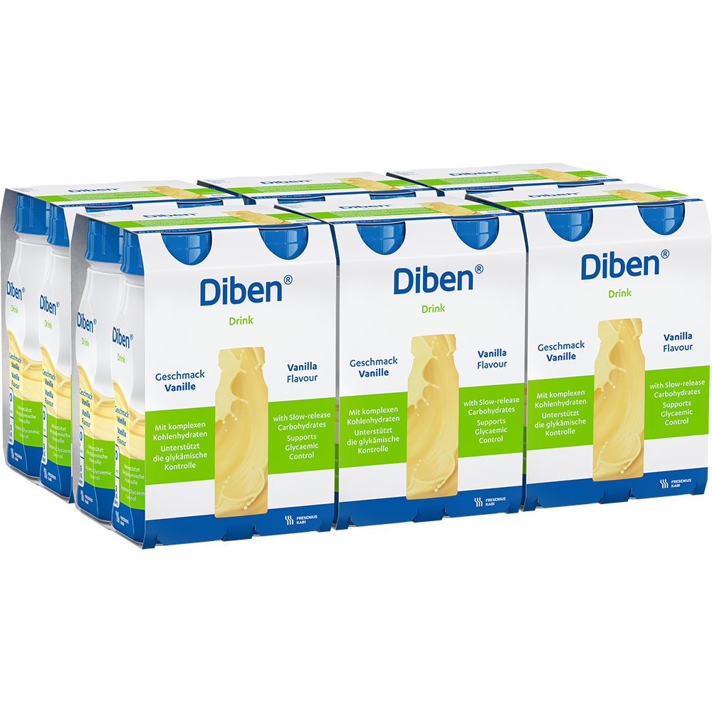 Diben DRINK Trinknahrung Vanille 24X200 ml Flüssigkeit