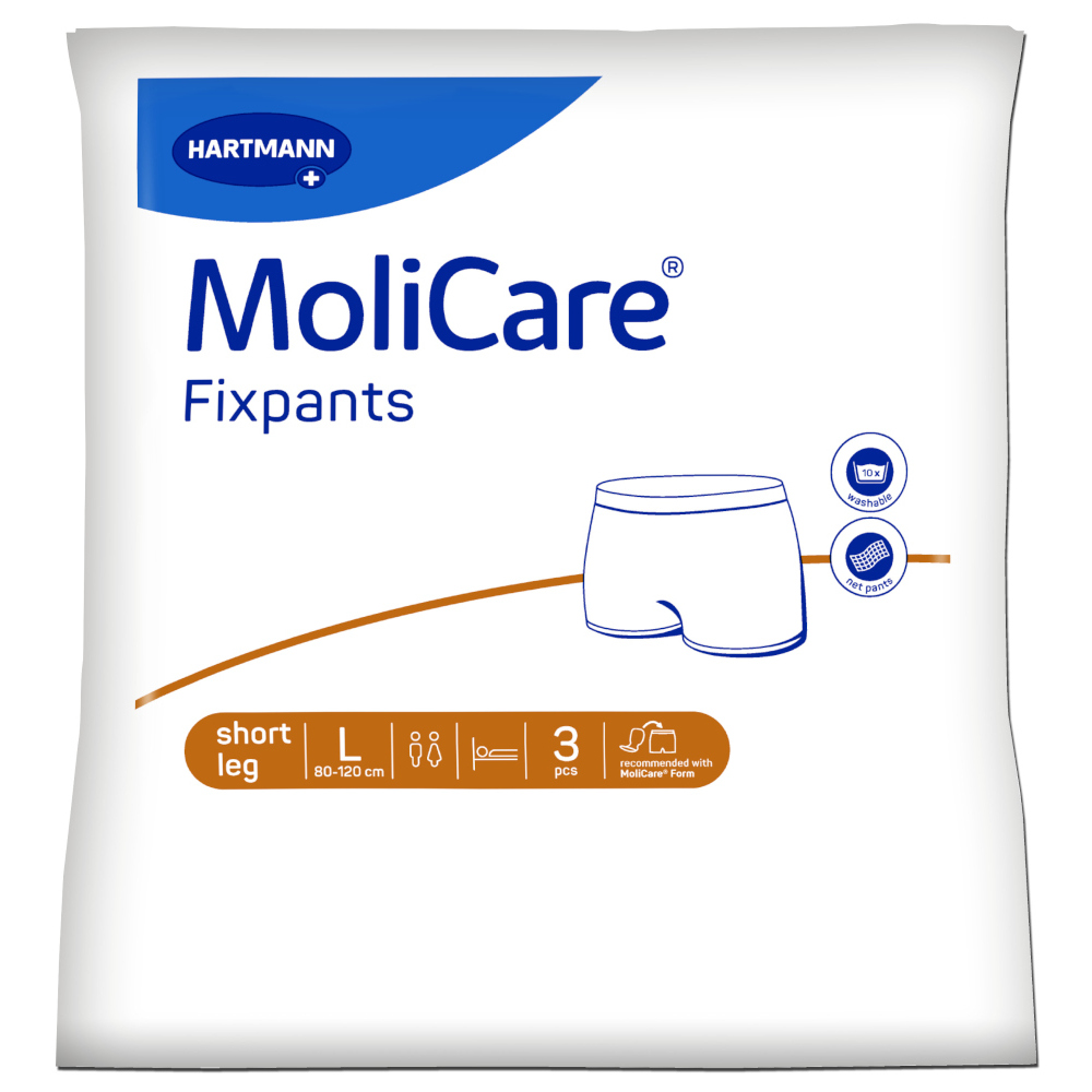 Molicare Fixpants short leg Größe L 3 St