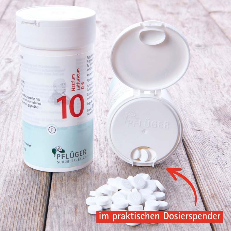 Schüßler-Salz Nr. 10 Natrium sulfuricum D6 400 St Tabletten
