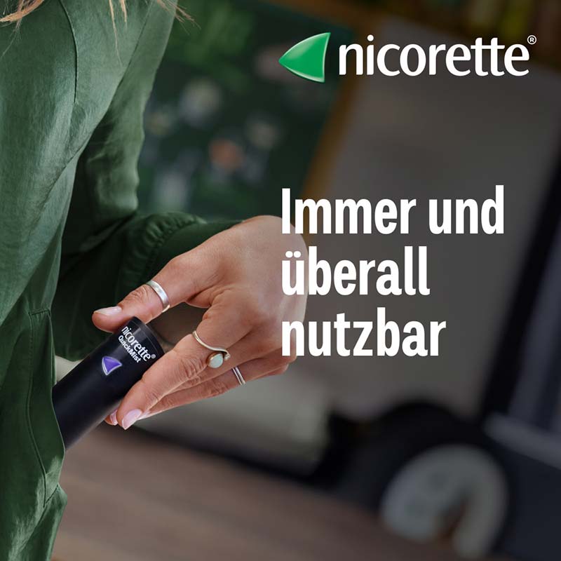nicorette mint Spray 1 mg/ Sprühstoß 3 St Spray
