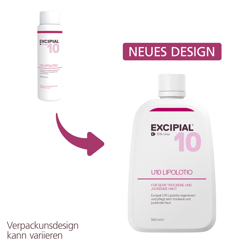 EXCIPIAL U10 LIPOLOTIO 500 ml Lotion