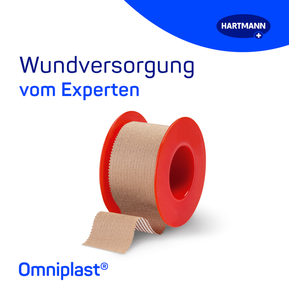 omniplast 2,5cm x 5m 1 St Pflaster
