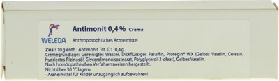 WELEDA ANTIMONIT 0,4 % Creme 25 g Creme