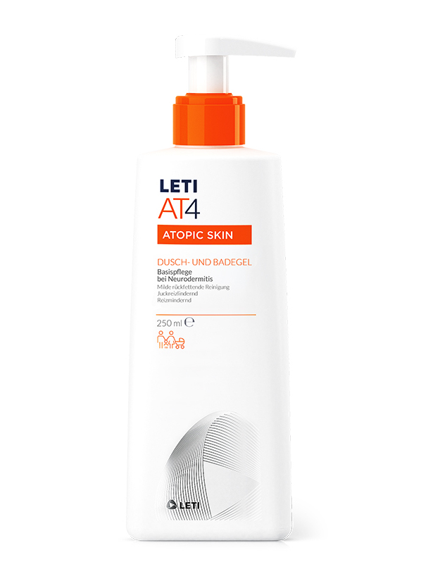 LETI AT4 Dusch- und Badegel - Jetzt 20% sparen 250 ml Gel