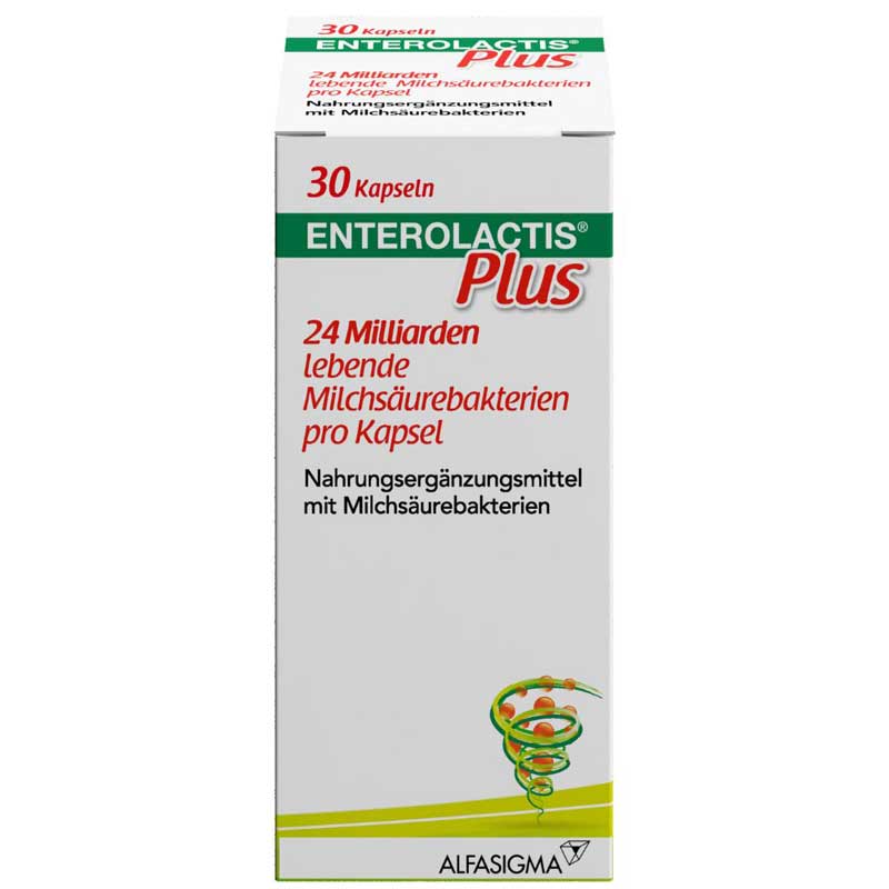 Enterolactis Plus Milchsäurebakterien 30 St Kapseln
