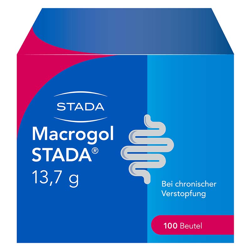 Macrogol STADA 100 St Pulver zur Herstellung einer Lösung zum Einnehmen