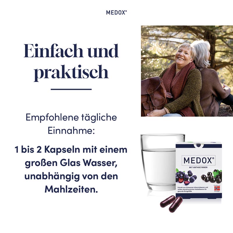 MEDOX MIT ANTHOCYANEN 30 St Kapseln