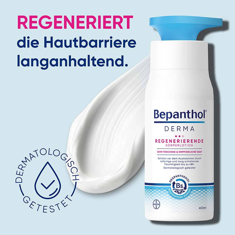 Bepanthol DERMA REGENERIERENDE KÖRPERLOTION 1X400 ml Lotion