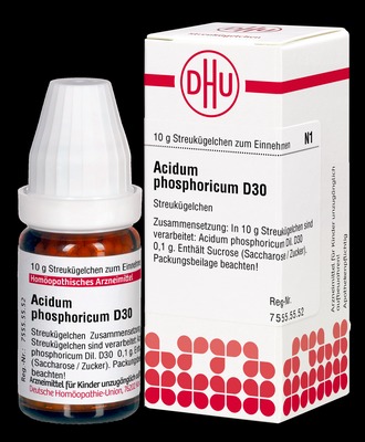 ACIDUM PHOSPHORICUM D 30 Globuli 10 g Globuli