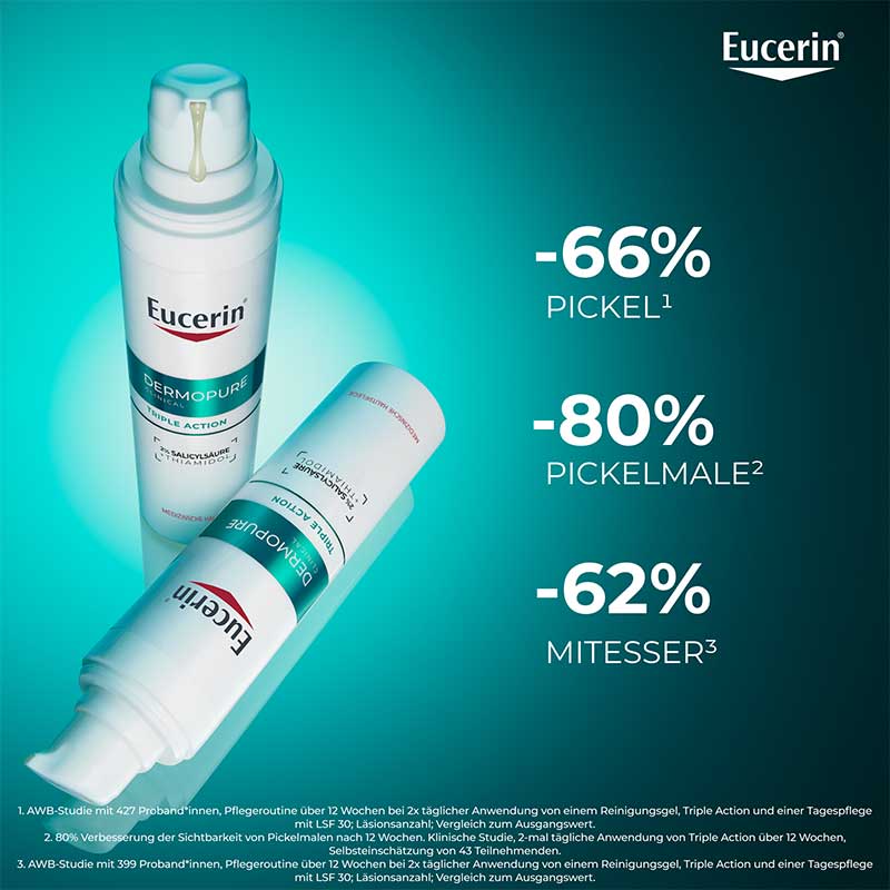Eucerin DERMOPURE CLINICAL TRIPLE ACTION 40 ml Creme