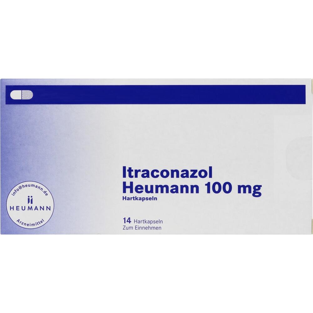 Itraconazol Heumann 100mg 14 St Hartkapseln