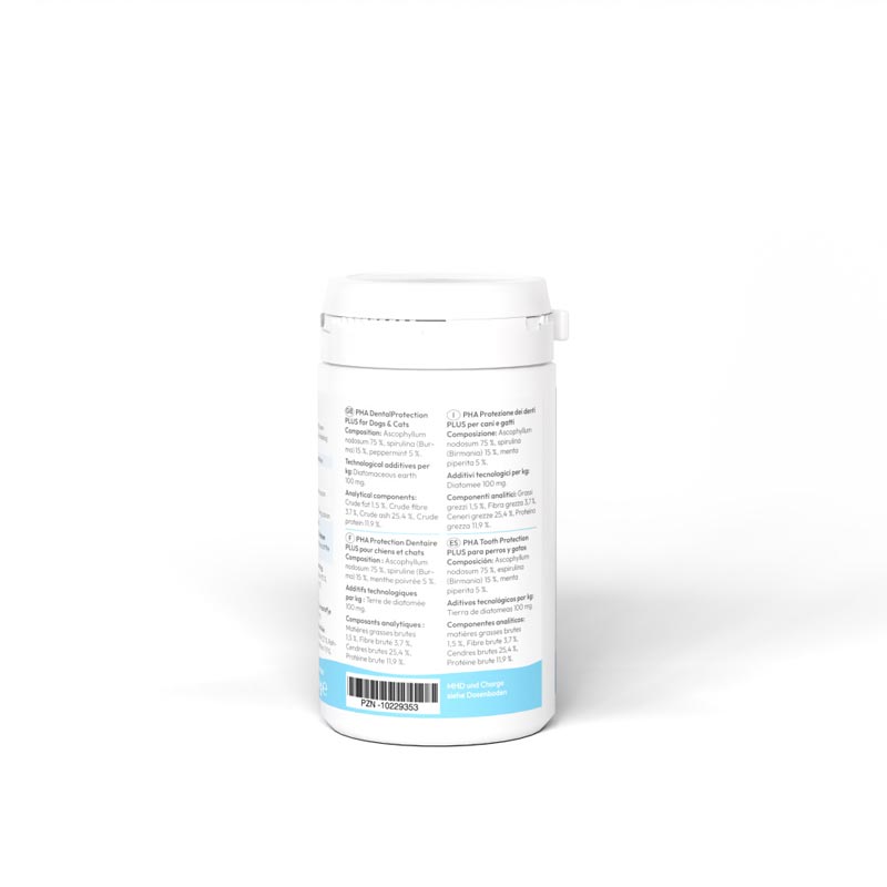 PHA ZahnSchutz PLUS Pulver für Hunde und Katzen 60 g Pulver
