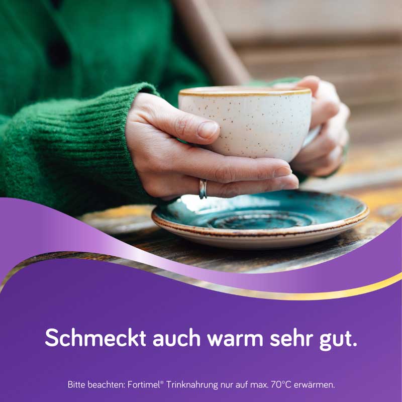 NUTRICIA Fortimel PlantBased Protein 2 kcal/ml Cappuccino-Geschmack 8X4X200 ml Flüssigkeit