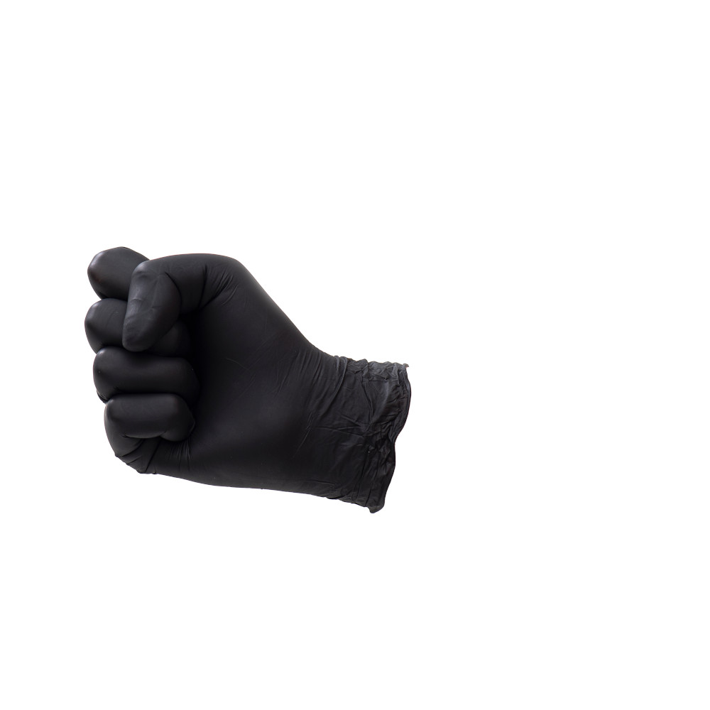 Domotherm Untersuchungshandschuhe Nitril unsteril schwarz M 100 St Handschuhe