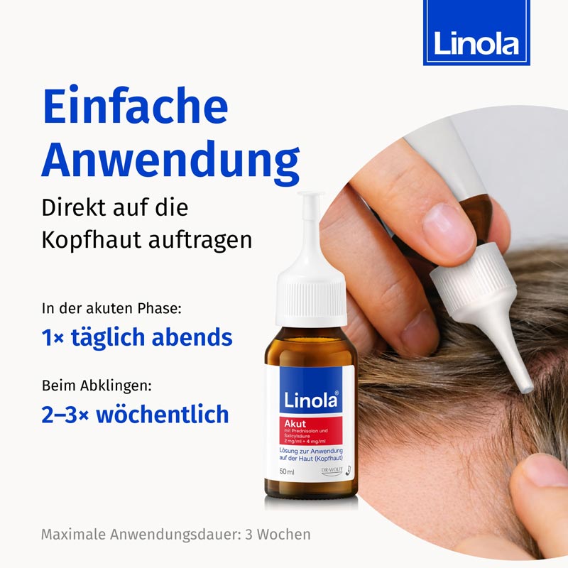 Linola Akut mit Prednisolon und Salicylsäure