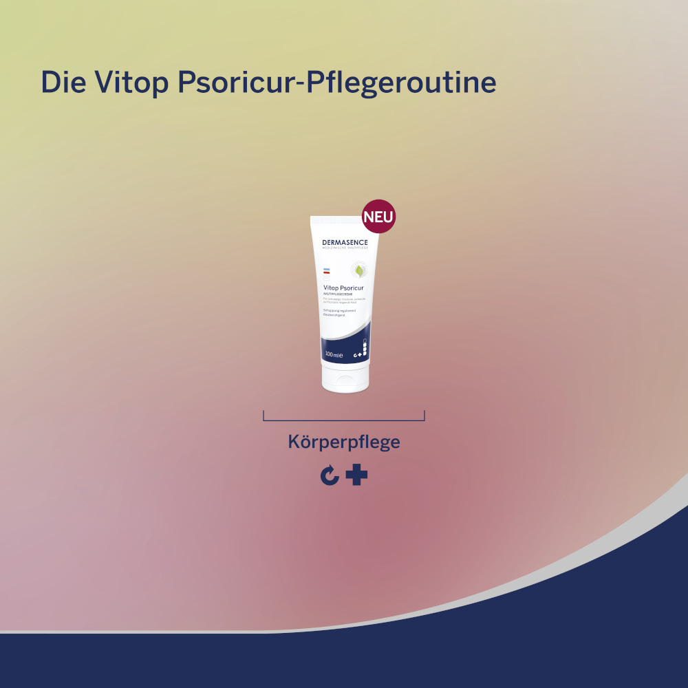 DERMASENCE Vitop Psoricur AKUTPFELECREME 100 ml Creme