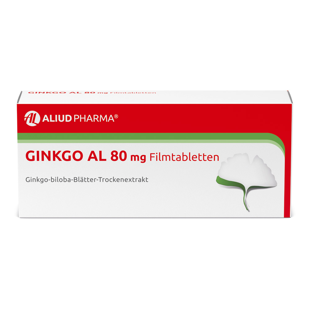 GINKGO AL 80 mg bei altersbedingten Gedächtniseinbußen mit leichter Demenz