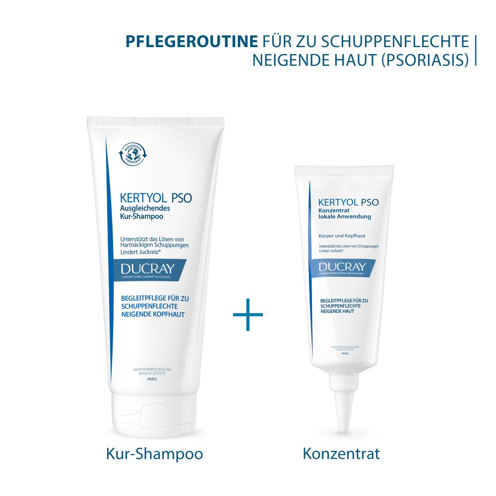 DUCRAY KERTYOL PSO Ausgleichendes Kur-Shampoo 200 ml Shampoo
