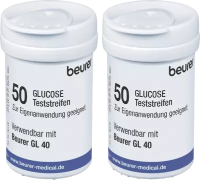BEURER GL40 Blutzuckerteststreifen 100 St Teststreifen