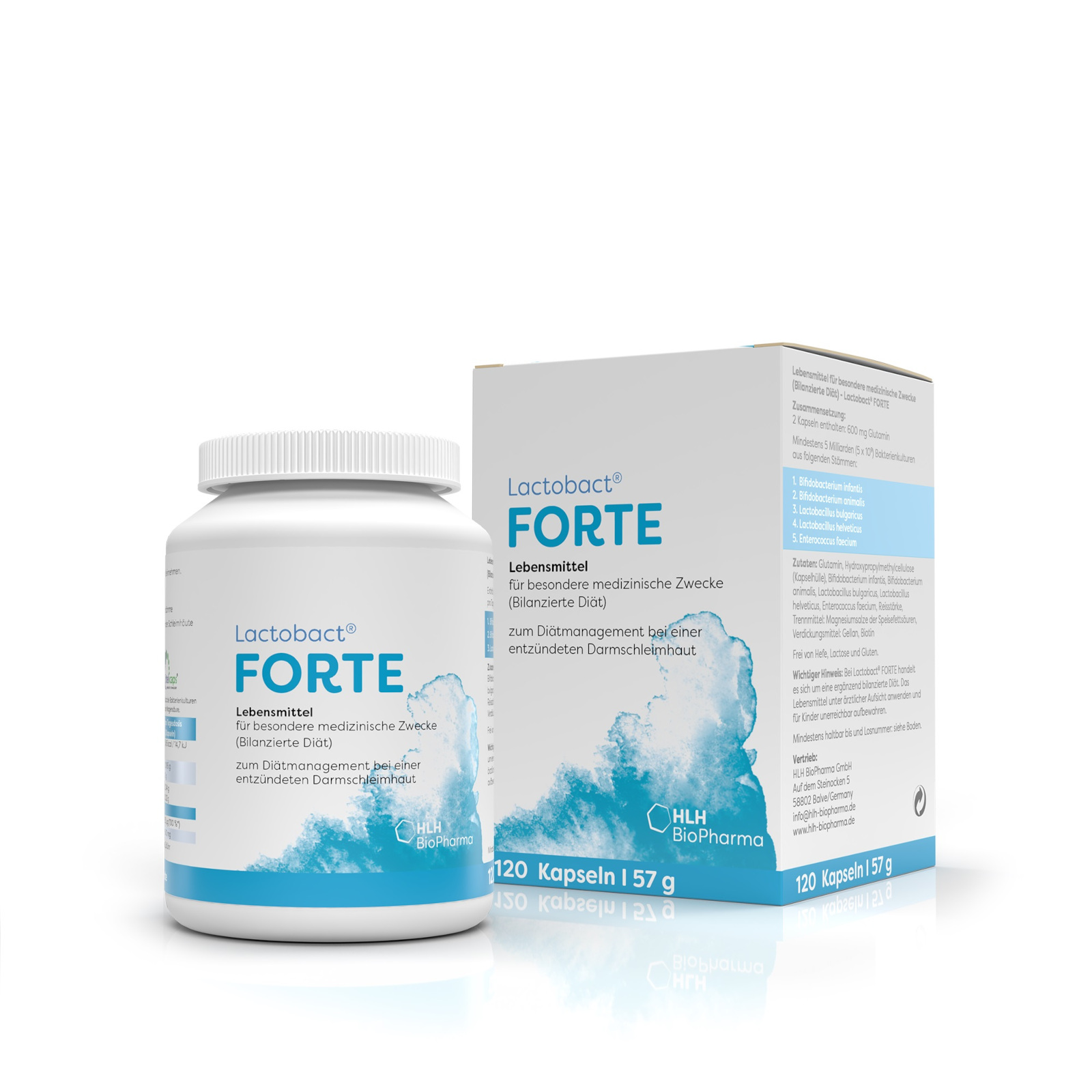 LACTOBACT Forte magensaftresistente Kapseln 120 St Kapseln magensaftresistent