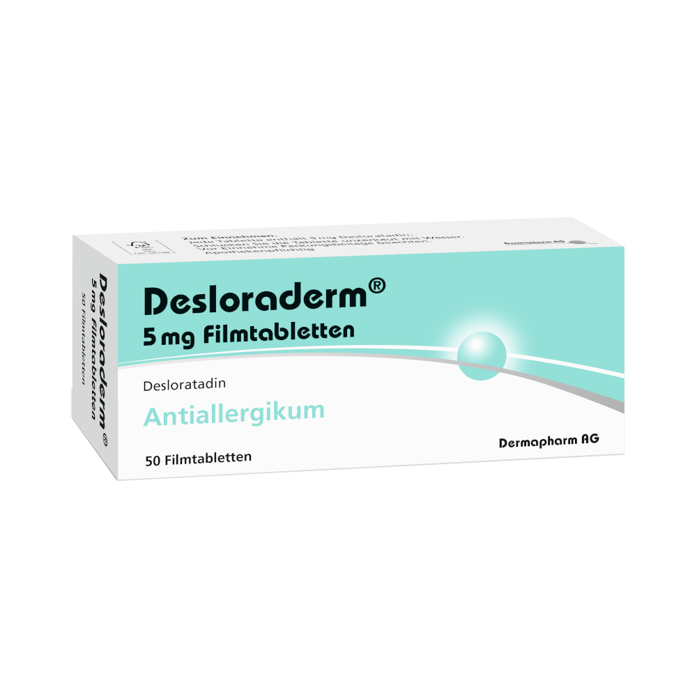 Desloraderm 5mg 50 St Filmtabletten