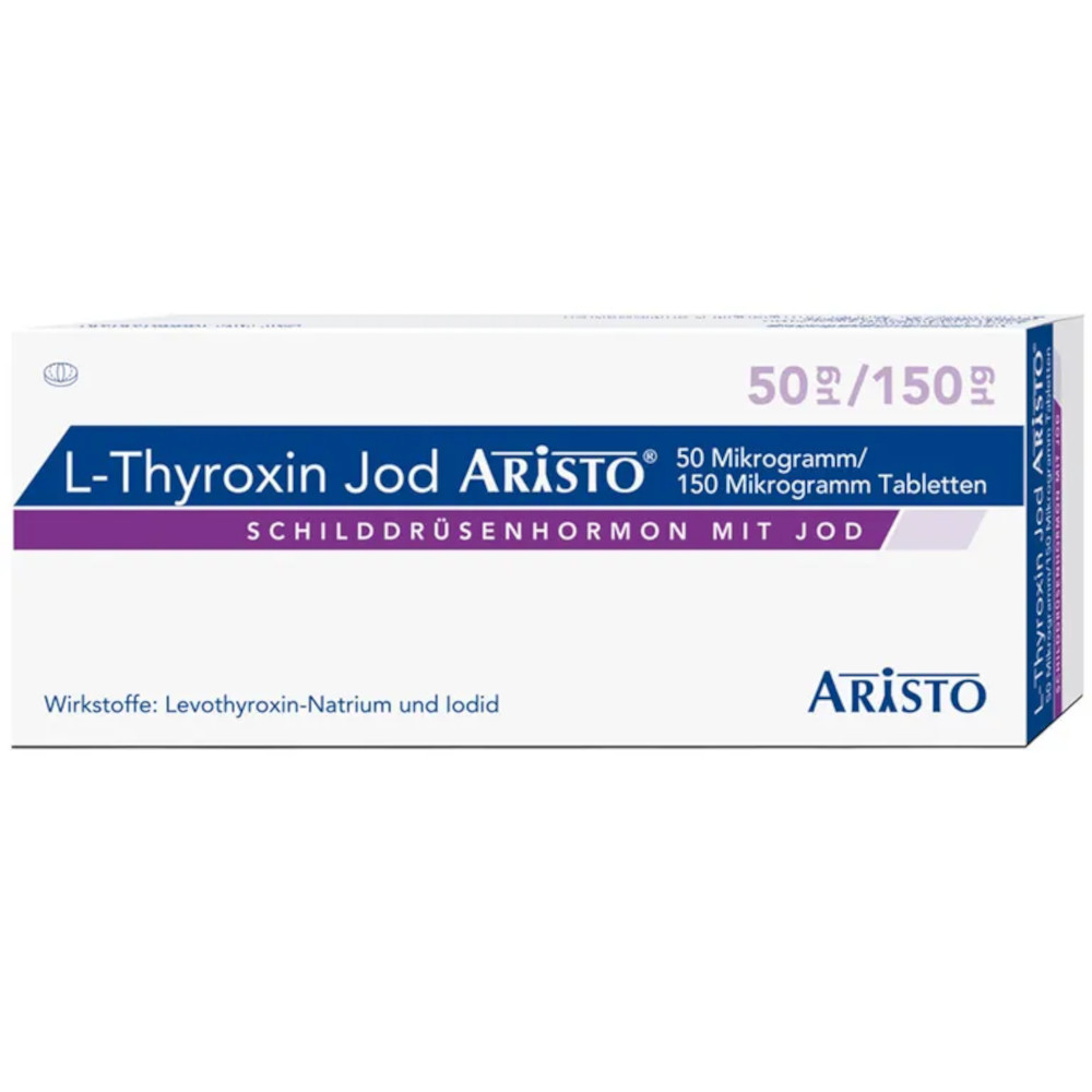 L-Thyroxin Jod Aristo 50μg/150μg 100 St Tabletten
